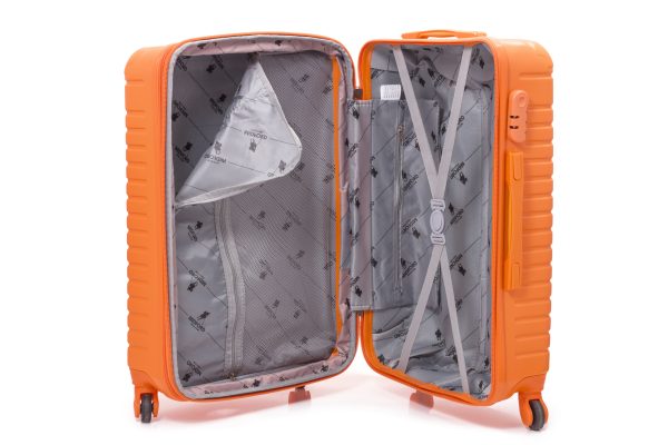 Set de 2 valijas rígidas ABS con ruedas 360° para viaje