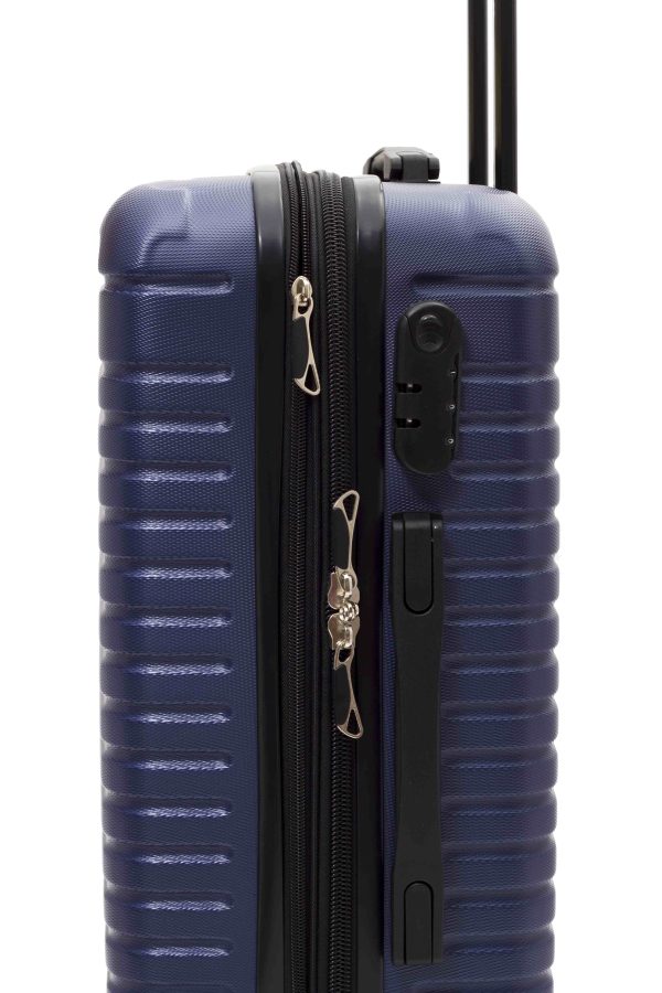 Valija carry on rígida de ABS con ruedas 360° para viaje