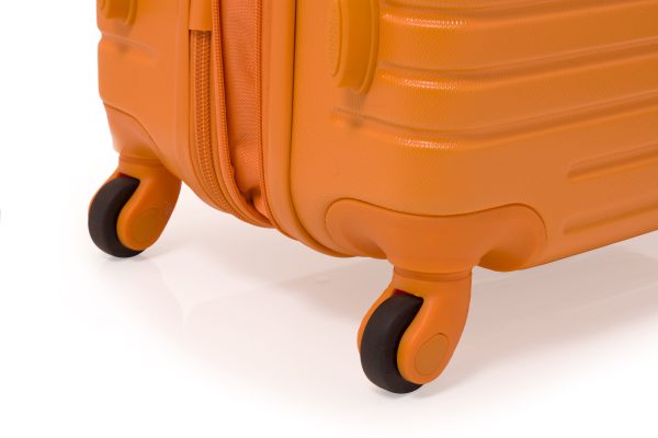 Set de 2 valijas rígidas ABS con ruedas 360° para viaje