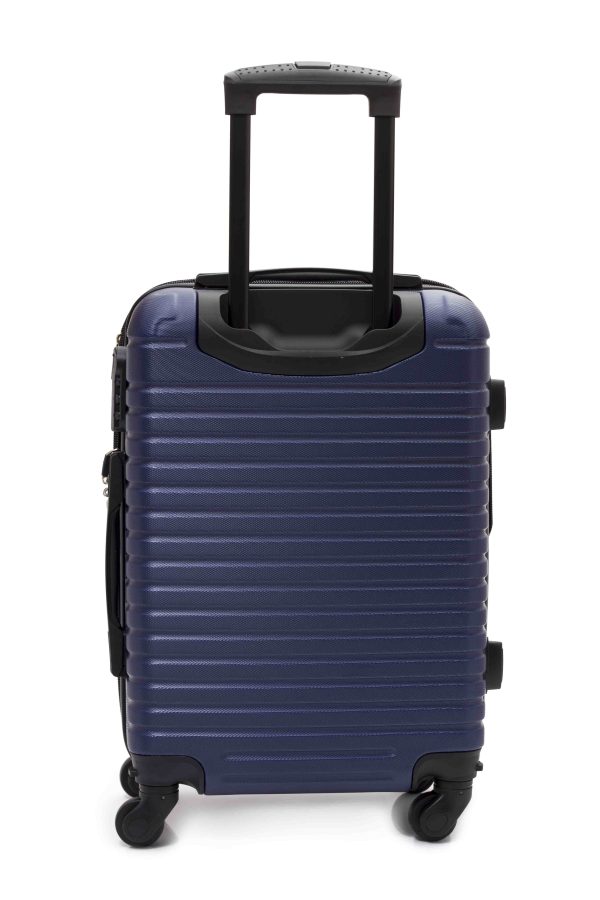 Valija carry on rígida de ABS con ruedas 360° para viaje