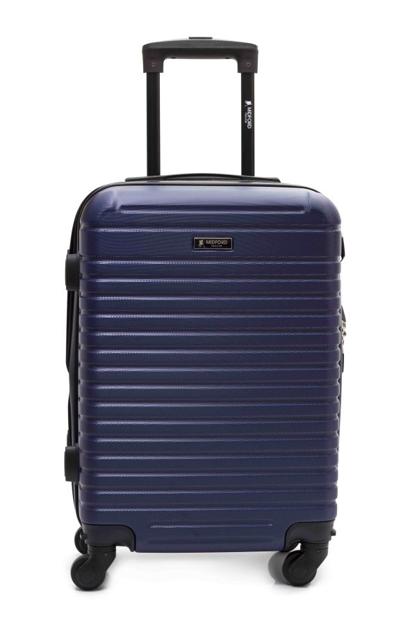 Valija carry on rígida de ABS con ruedas 360° para viaje