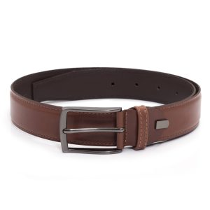 Cinturón de cuero para hombre formal de traje o trabajo