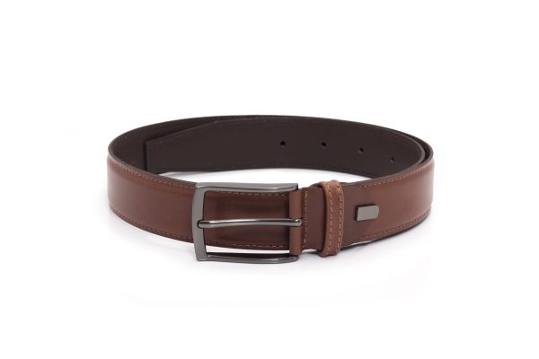 Cinturón de cuero para hombre formal de traje o trabajo