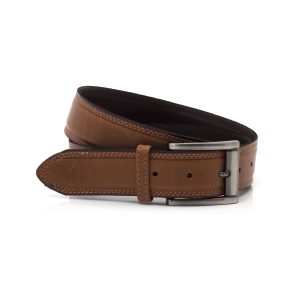 Cinturón de cuero anilina vegetal – clásico y formal