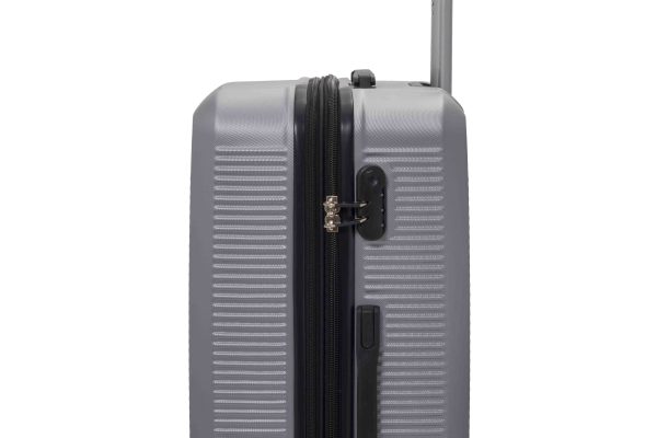 Set de 3 valijas rígidas con 4 ruedas 360° – grande, mediana y chica