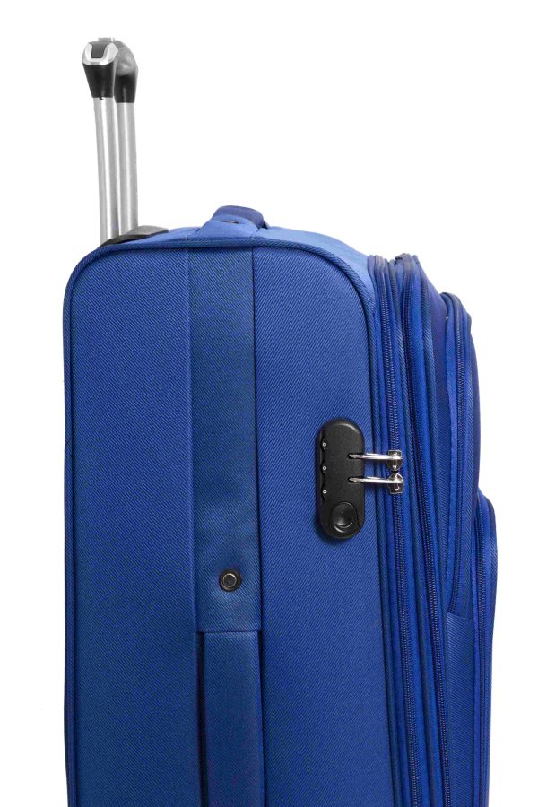 Set de 3 valijas de tela EVA con ruedas 360° para viaje