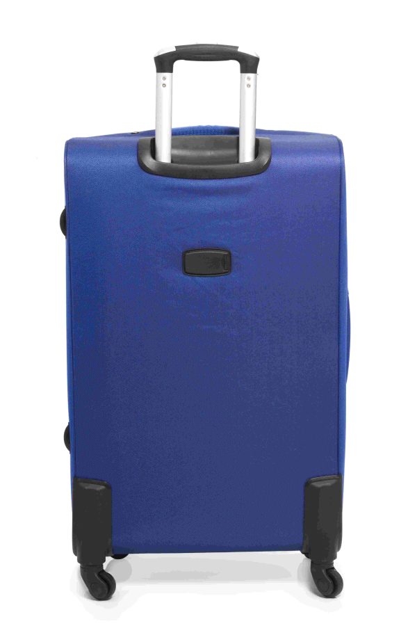 Set de 3 valijas de tela EVA con ruedas 360° para viaje