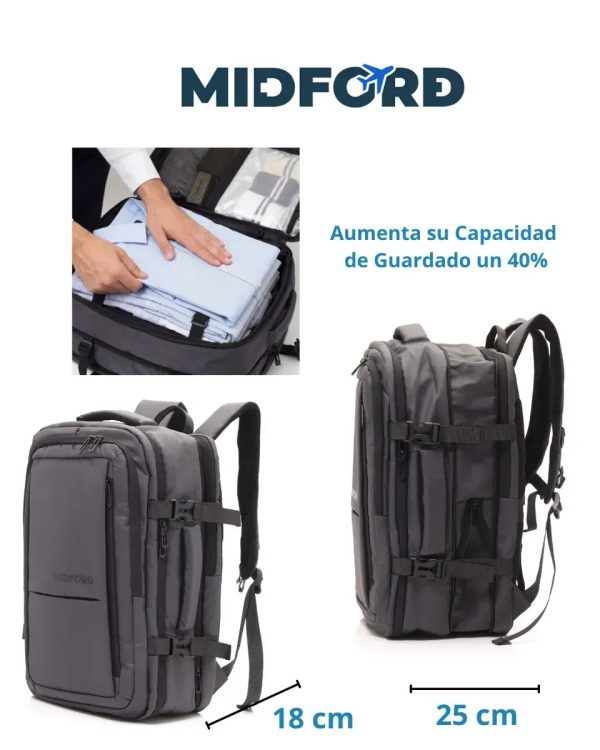 Mochila Grande para Viaje Equipaje de Mano Unisex