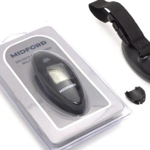 Balanza Digital Portátil Midford 40kg Para Equipaje Viaje Negro