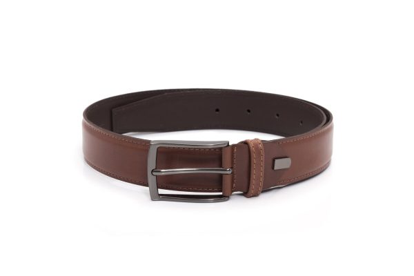 Cinturón de cuero para hombre formal de traje o trabajo